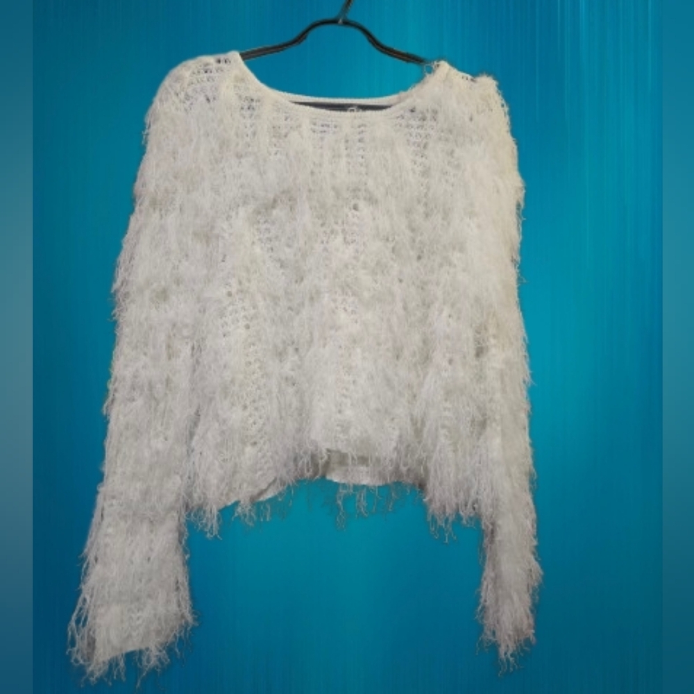Hayden Cream Textured Sweater